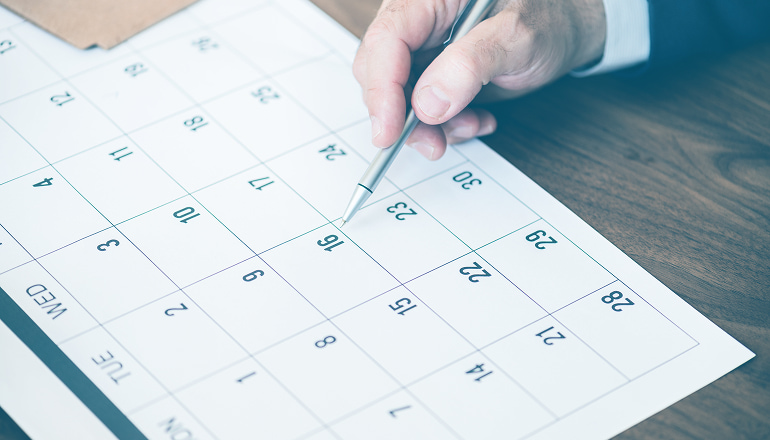 calendario para saber cuanto tarda un atestado policial
